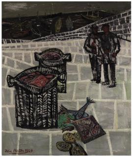 John Minton - Two Fishermen