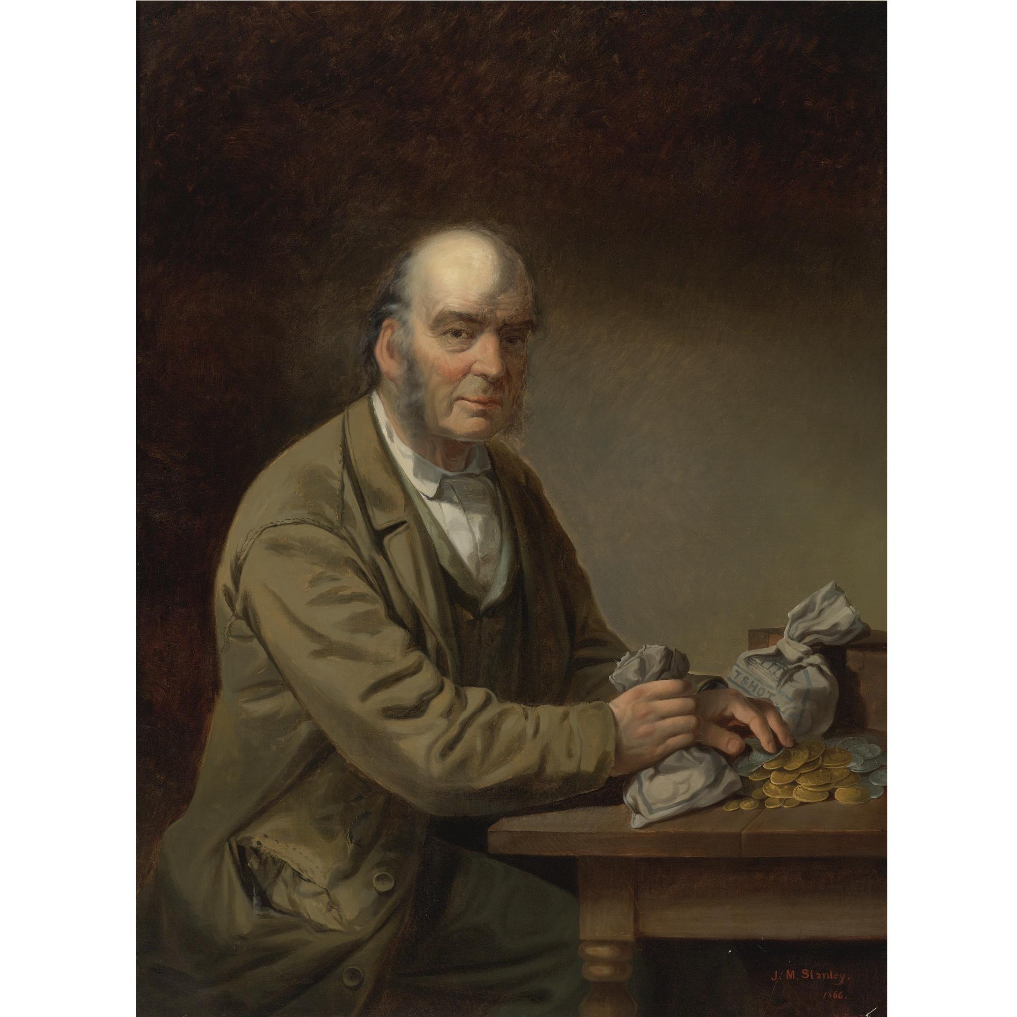 John Mix Stanley - The Money-Changer