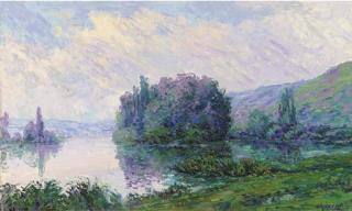 John Modesitt - La Seine Près de Vétheuil - Le Matin