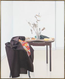 John Moore - Still Life with Scarf