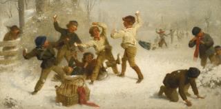 John Morgan, R.B.A. - Snowballing