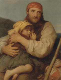 John Morgan, R.B.A. - The Lion and the Lamb