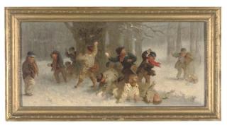 John Morgan, R.B.A. - The Melee