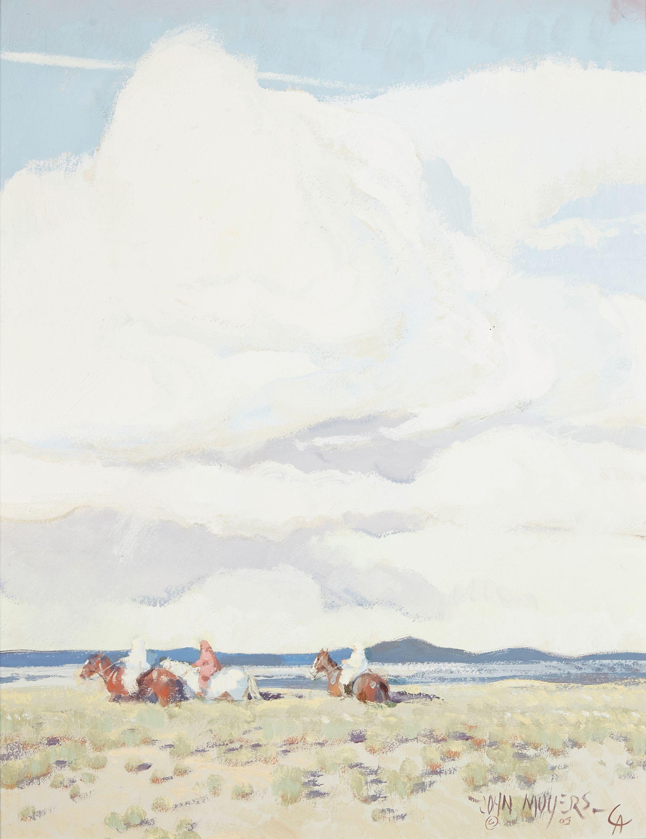 John Moyers - Spring Skies 18 x 14in