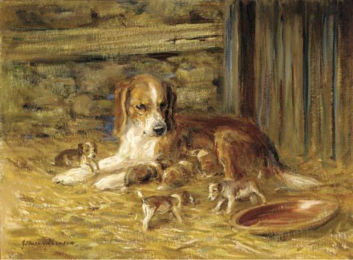 John Murray Thomson - Feeding time