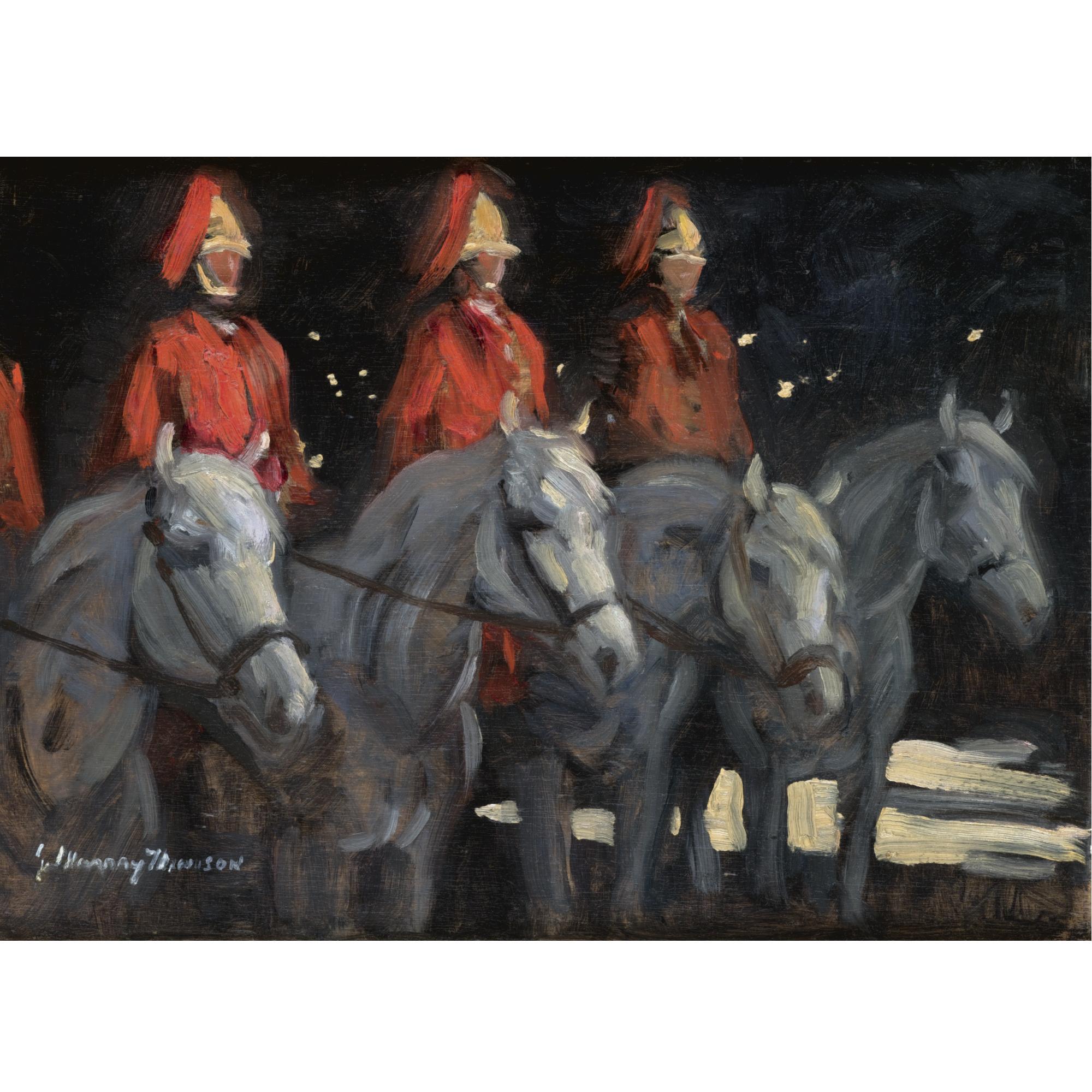 John Murray Thomson - Trumpeters Of \'The Blues\' At The Edinburgh Tattoo