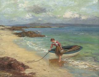 John N. McGhie - Bringing in the catch