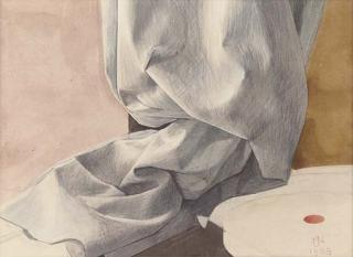 John Napper - Study of Drapery
