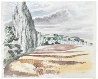 John Nash, R.A. - Landscape, Suffolk