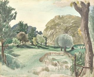 John Nash, R.A. - Meadle, Summer