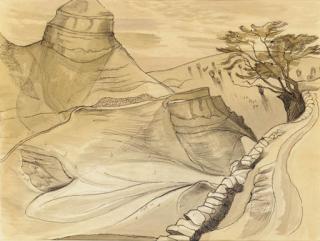 John Nash - Hilly Landscape