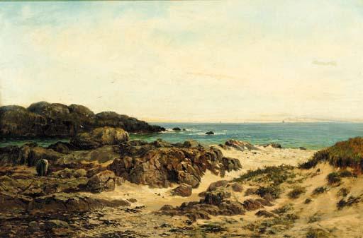 John Nesbitt - Gathering seaweed, Iona