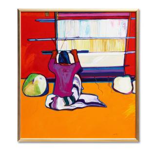 John Nieto - Hopi Weaver