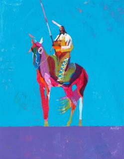 John Nieto - Plains Warrior I