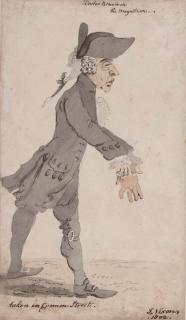 John Nixon - Doctor Benemar, the magnitiser, taken in Cannon Street