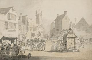 John Nixon - The High Street, Glastonbury, Somerset