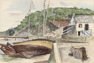 John Northcote Nash, R.A. - French landscape