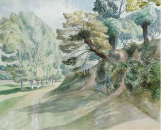 John Northcote Nash, R.A. - French Landscape