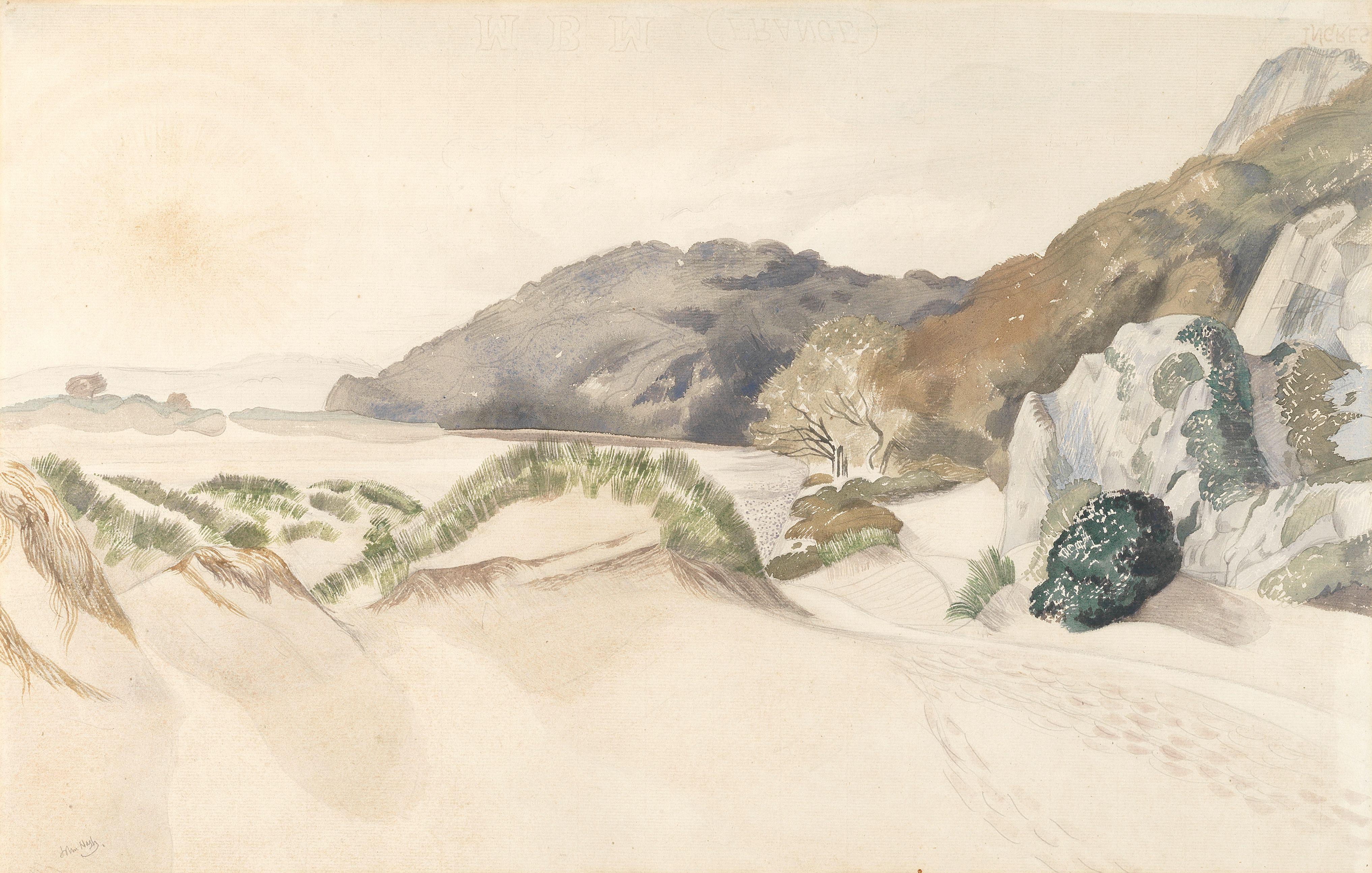 John Northcote Nash R.A. - Setting Sun