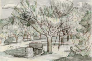 John Northcote Nash, R.A. - The orchard