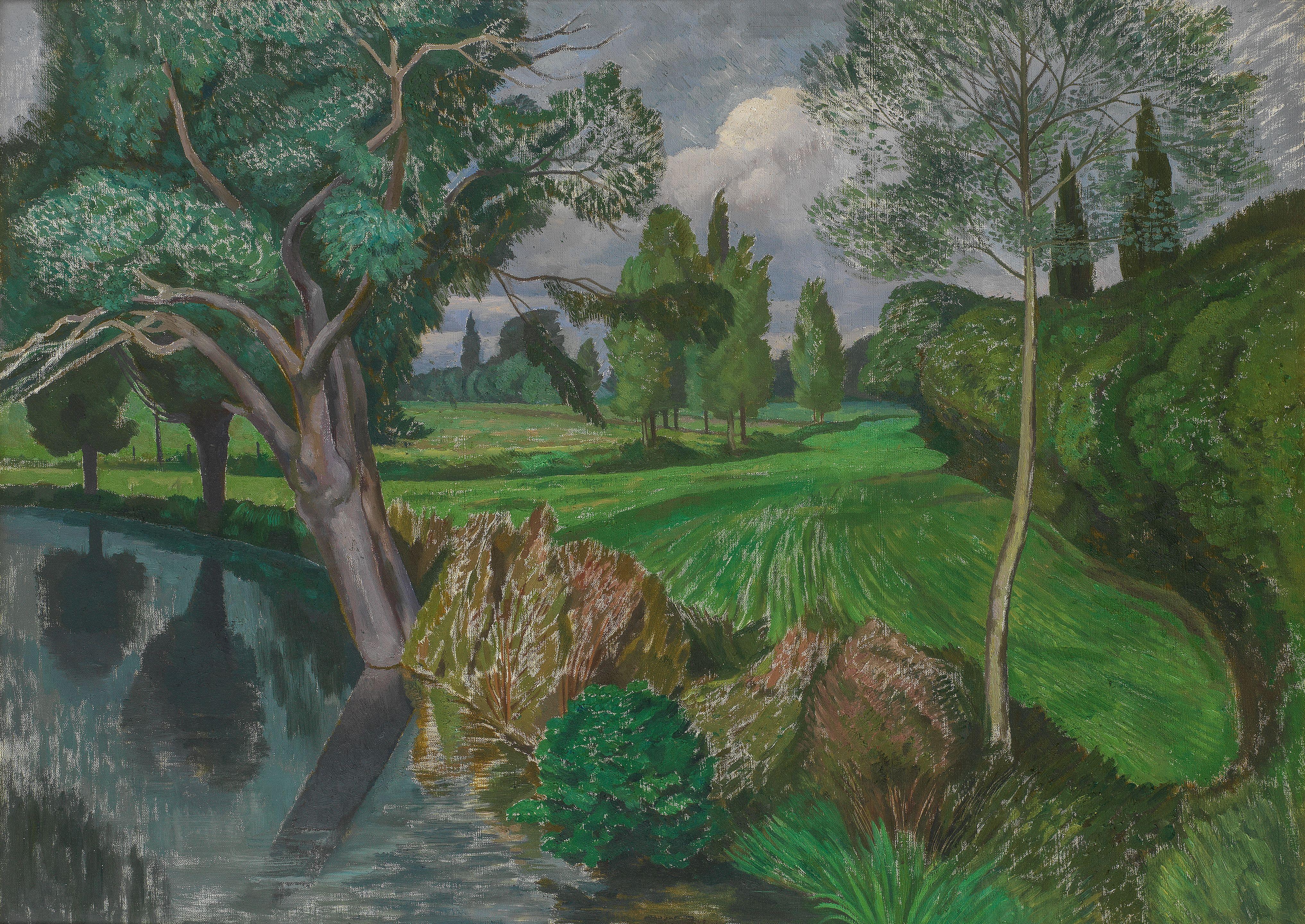 John Northcote Nash R.A. - The River Box