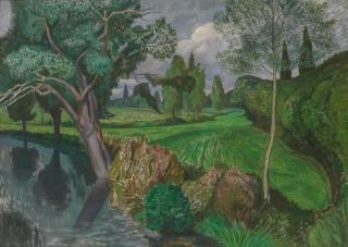 John Northcote Nash R.A. - The River Box