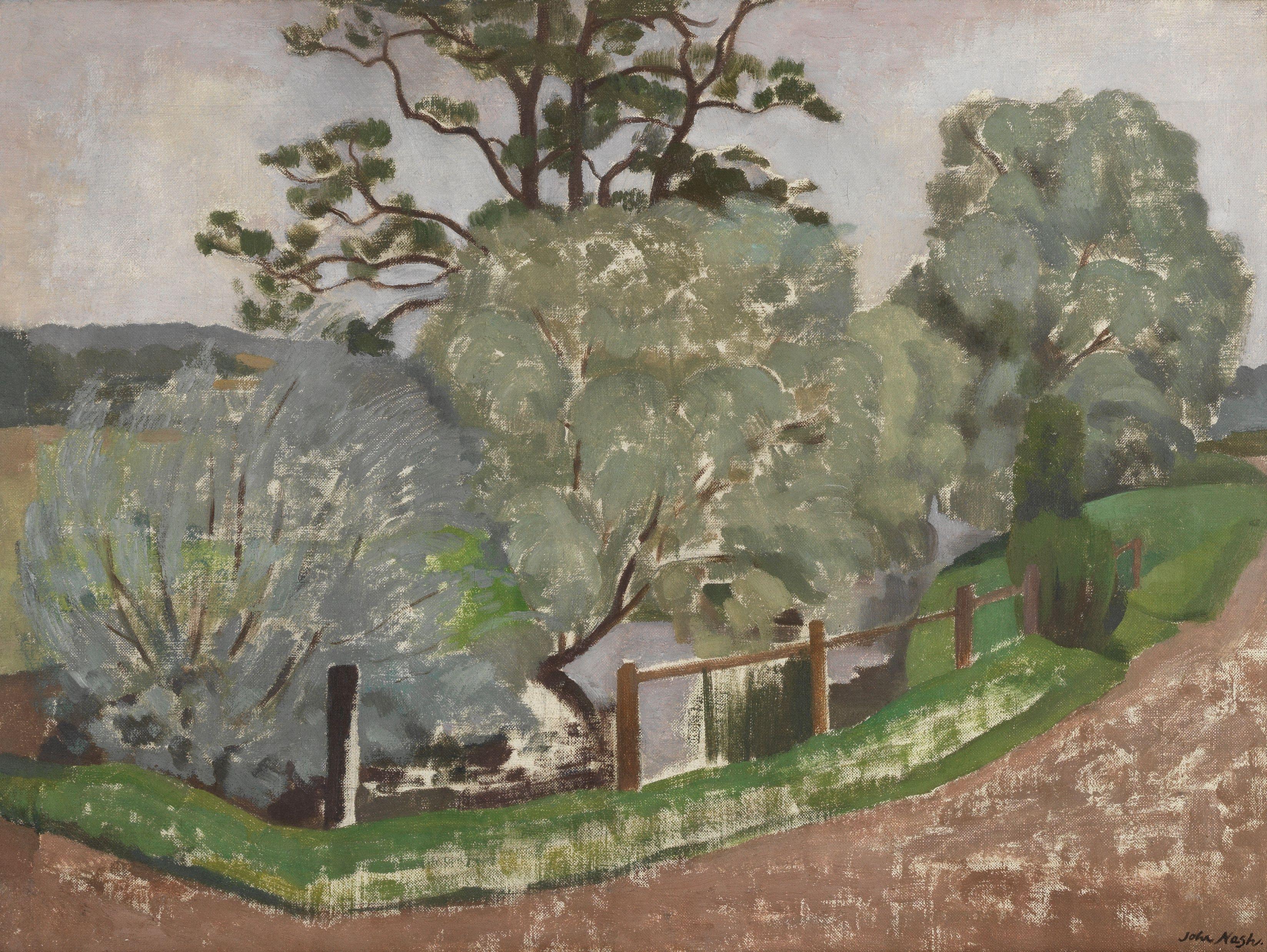 John Northcote Nash R.A. - Willows