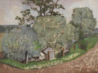 John Northcote Nash R.A. - Willows