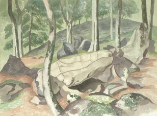 John Northcote Nash R.A. - Woodland Scene