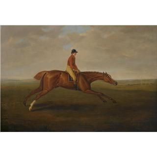 John Nost Sartorius - Eclipse With Jockey John Oakley Up At Newmarket