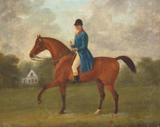 John Nost Sartorius - Horses and riders (a pair)