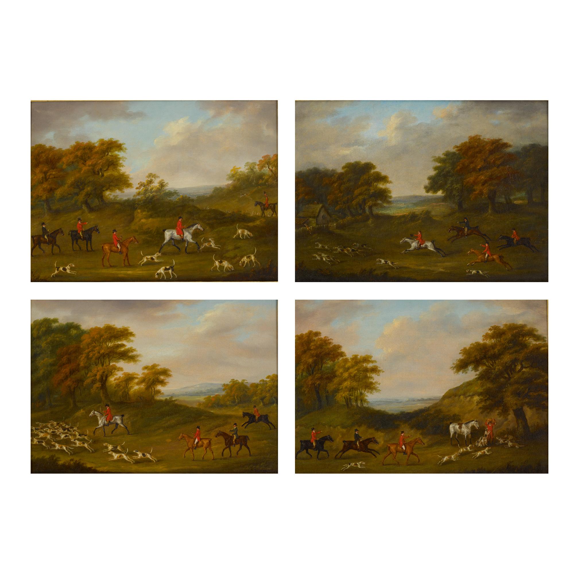 John Nost Sartorius - Setting Out; Tally Ho!; Full Cry; And The Kill