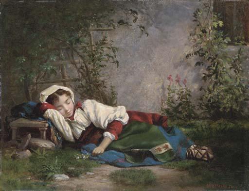 John O\'Brien Inman - Napping