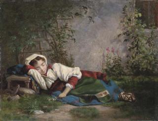 John O\'Brien Inman - Napping