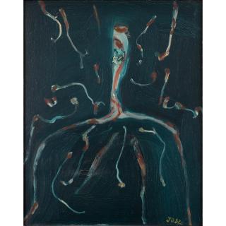 John Olsen - Australian Burnt Tree I-V