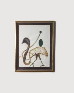 John Olsen - Emu and Egg, 1981