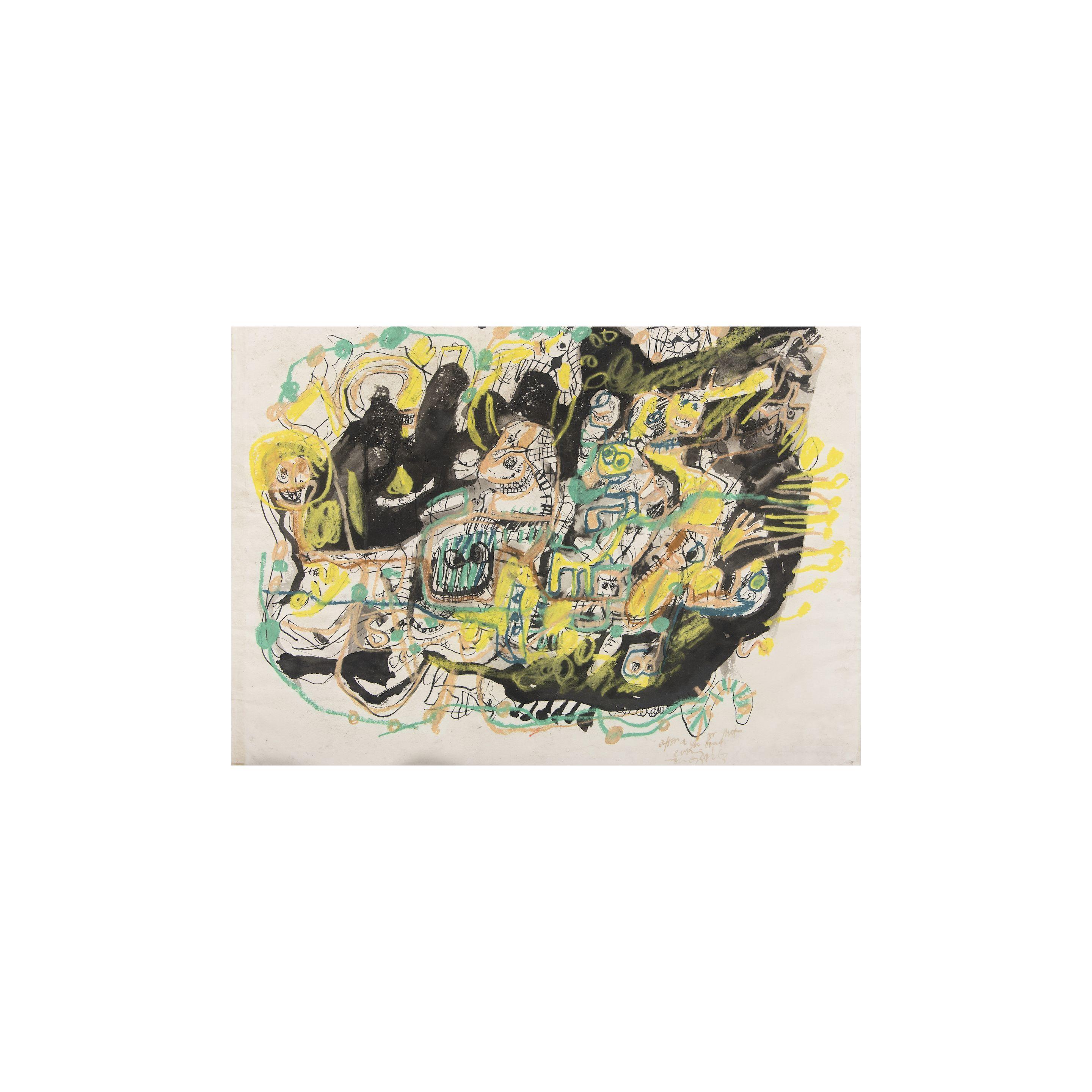 John Olsen - Untitled, 1962