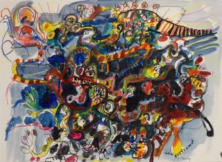 John Olsen - Untitled, 1964