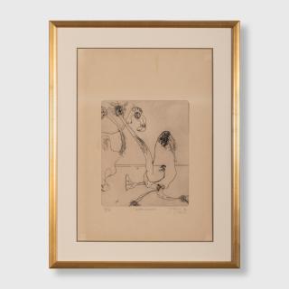 John Olsen - Wild Camels, 1976 (sheet)