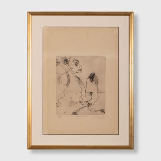 John Olsen - Wild Camels, 1976 (sheet)