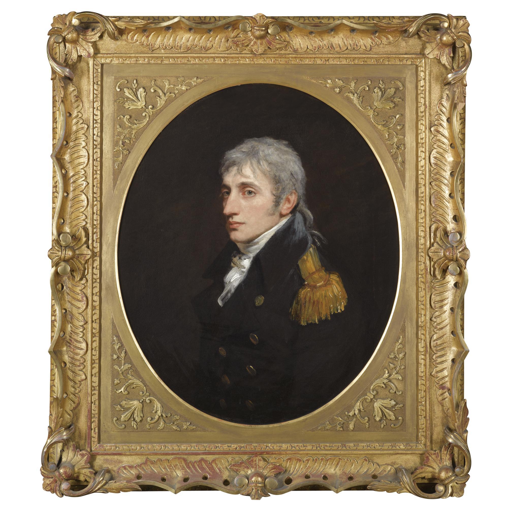 John Opie, R.A. - Portrait Of Captain Joseph Lamb Popham R.N. (1771-1833)