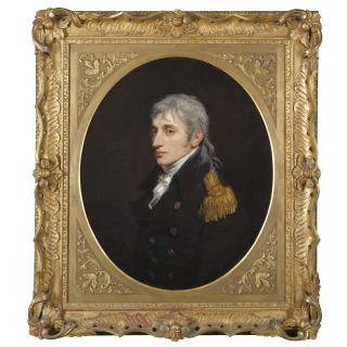John Opie, R.A. - Portrait Of Captain Joseph Lamb Popham R.N. (1771-1833)