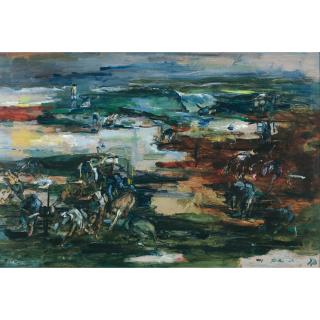 John Passmore - Australian The Bathers