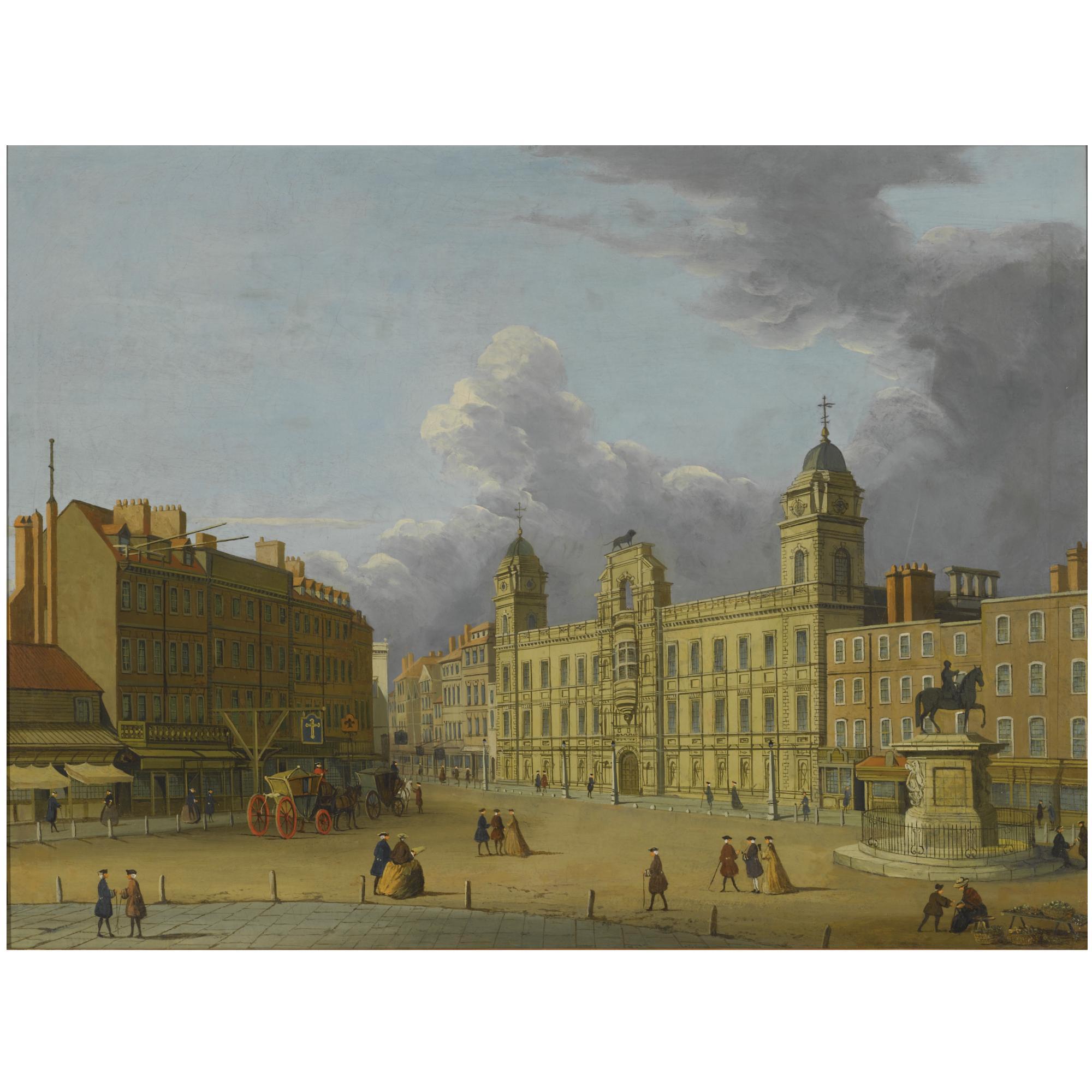 John Paul - A View Of Old Northumberland House, London