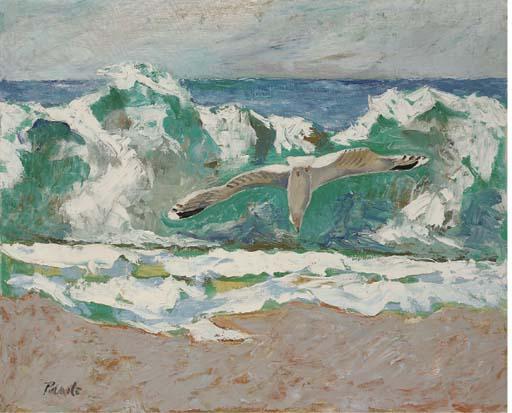 John Pawle - Seagull Over Waves