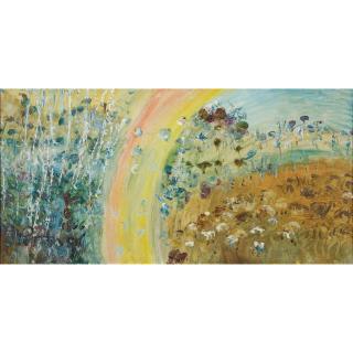 John Perceval - Australian Rainbow In A Sheepfield