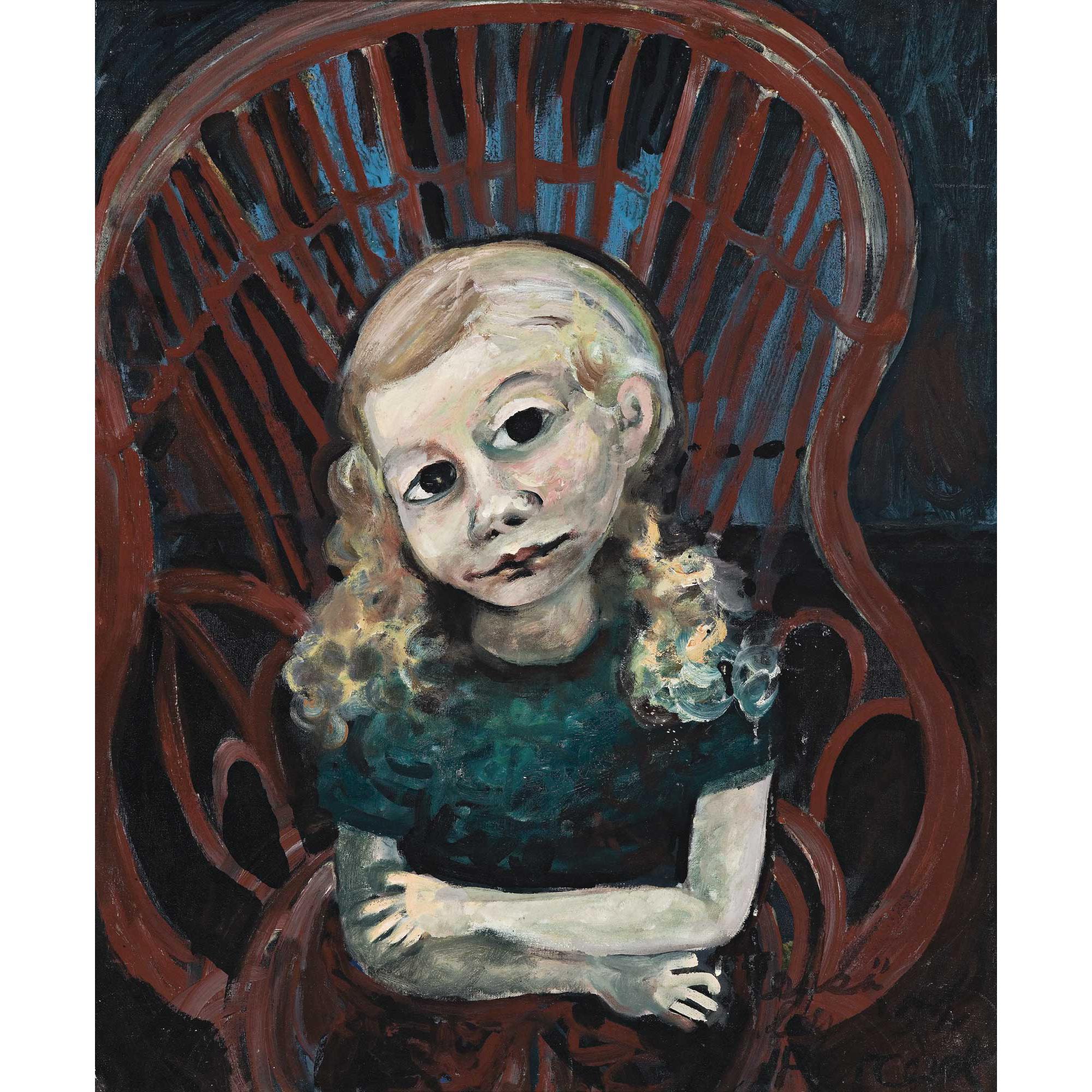 John Perceval - Australian Tessa In A Chair