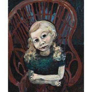 John Perceval - Australian Tessa In A Chair