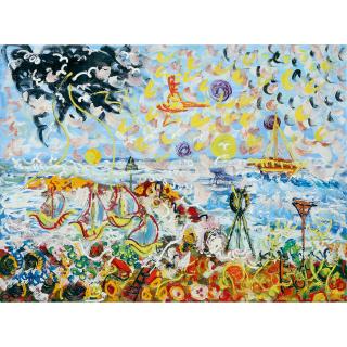 John Perceval - Australian White Light At Williamstown