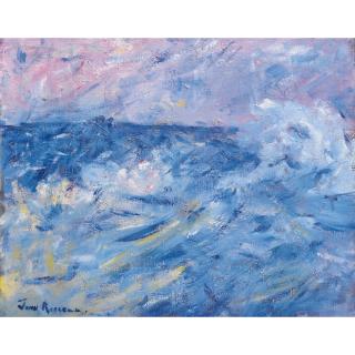 John Peter Russell - Australian Stormy Sky And Sea, Belle-Ile, Off Brittany